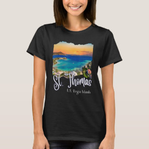 Camiseta Vacaciones en las Islas Vírgenes de los Estados Un