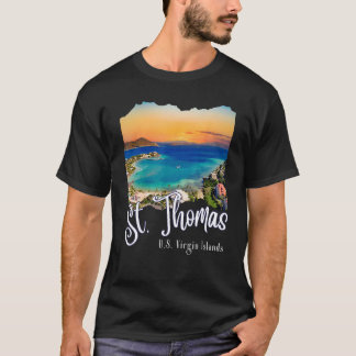 Camiseta Vacaciones en las Islas Vírgenes de los Estados Un