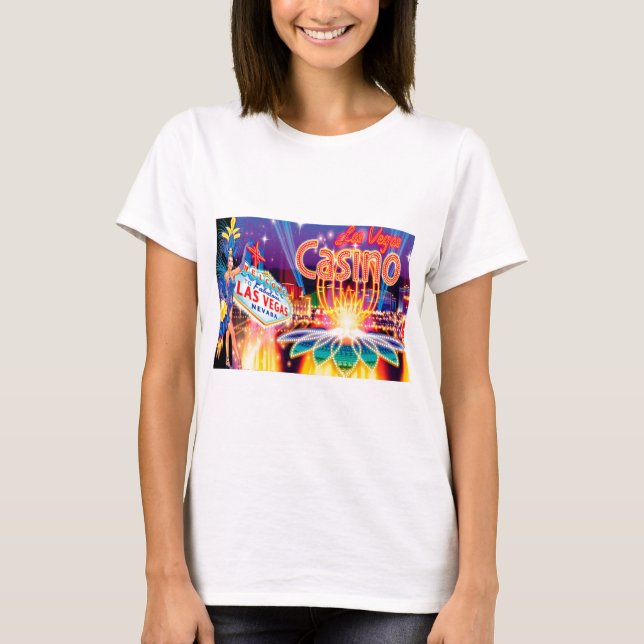 Camiseta Vacaciones en Las Vegas (Anverso)