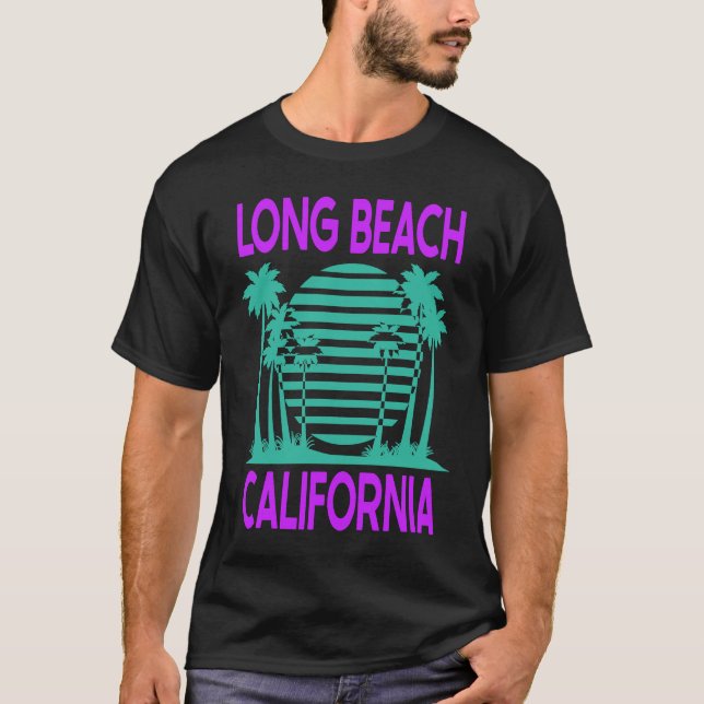 Camiseta Vacaciones en Long Beach 1 (Anverso)