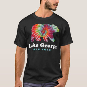 Camiseta Vacaciones en Nueva York del Lake George NY Bear T