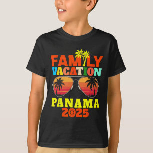 Camiseta Vacaciones en Panamá Vacaciones Familiares 2025 Vi