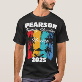 Camiseta Vacaciones en Playa Familiar 2025