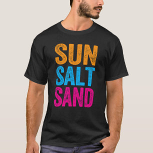 Camiseta Vacaciones en playas divertidas de arena y sal sol