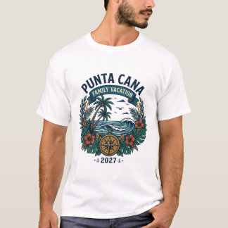 Camiseta Vacaciones en Punta Cana del Caribe 2027