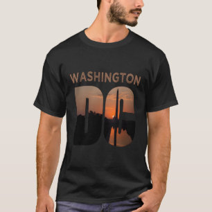 Camiseta Vacaciones en Skyline de Washington Dc Monut