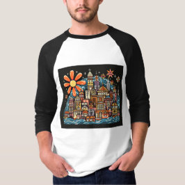 Camiseta vacaciones en una isla