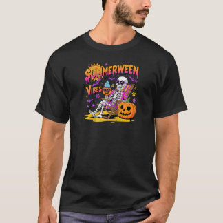 Camiseta Vacaciones espeluznantes de la Calabaza de Escaram