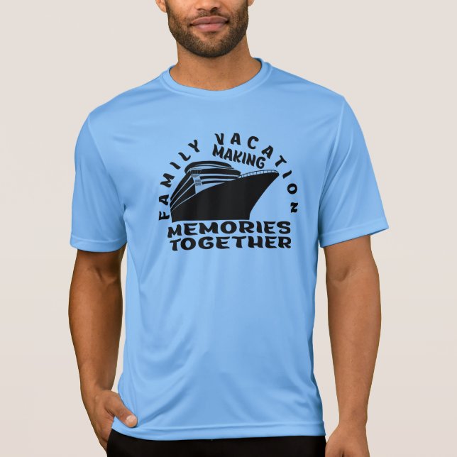 CAMISETA VACACIONES FAMILIARES. (Anverso)