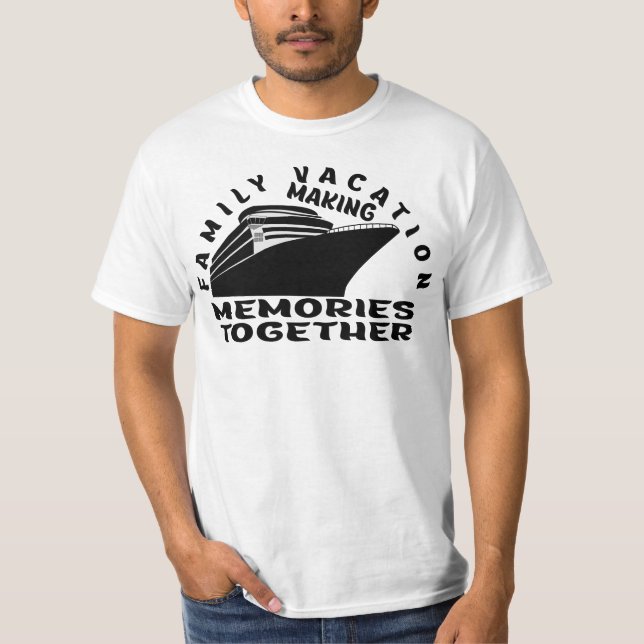 CAMISETA VACACIONES FAMILIARES. (Anverso)