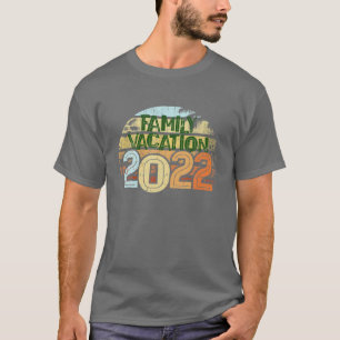 Camiseta Vacaciones familiares 2022 Isla de Verano Familia 