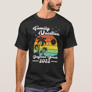Camiseta Vacaciones Familiares 2022 Playa de Daytona de la 