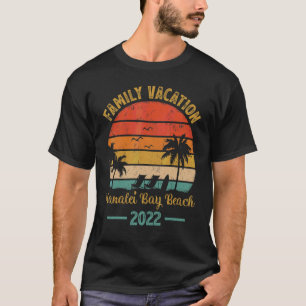 Camiseta Vacaciones familiares 2022 Retro de cosecha Hawaii