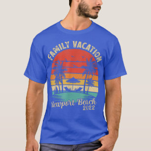 Camiseta Vacaciones Familiares 2022 Retro Vintage Californi