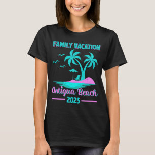 Camiseta Vacaciones familiares 2023 Barbuda Antigua Bea