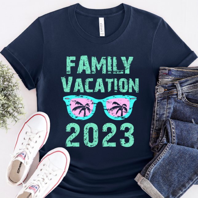 Camiseta Vacaciones familiares 2023. Vacaciones familiares  (Subido por el creador)