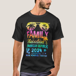 Camiseta Vacaciones Familiares 2024 República Dominicana Co