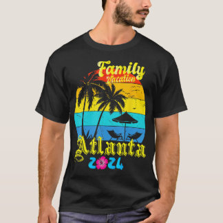 Camiseta Vacaciones Familiares 2024 Vacaciones en Atlanta 2