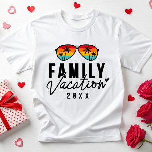 Camiseta Vacaciones familiares 2025 Beach Squad Travel Summ