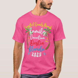 Camiseta Vacaciones familiares 2025 Florida Crystal Sands B