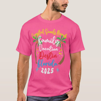 Camiseta Vacaciones familiares 2025 Florida Crystal Sands B