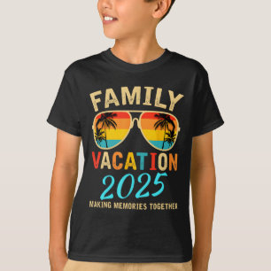 Camiseta Vacaciones Familiares 2025 Vacaciones de Verano Co