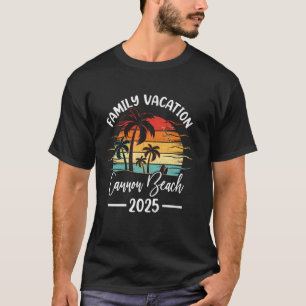 Camiseta Vacaciones Familiares 2025 Vintage Oregon Cannon B