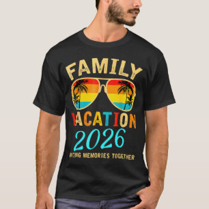 Camiseta Vacaciones Familiares 2026 Playa Verano Coincident