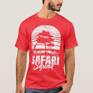 Camiseta Vacaciones familiares africanas Vida salvaje Safar