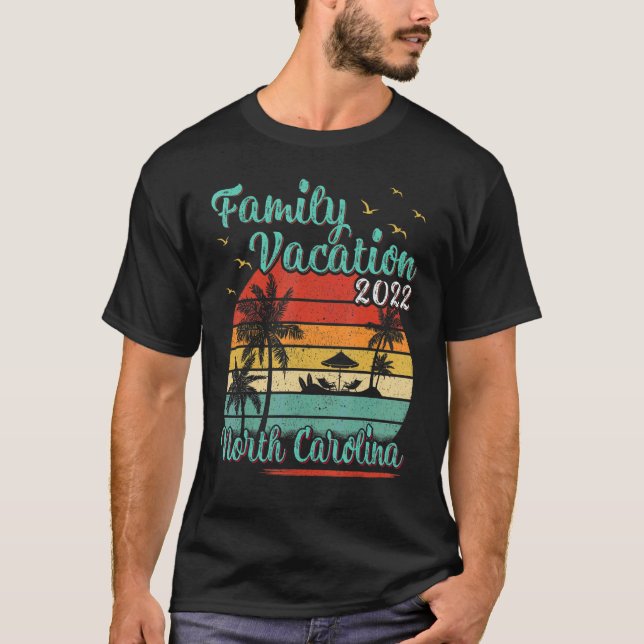 Camiseta Vacaciones familiares antiguas 2022 Playa de Carol (Anverso)