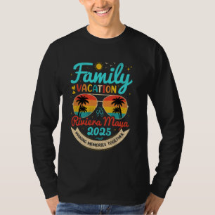 Camiseta Vacaciones familiares antiguas Riviera Maya 2025 M