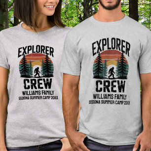 Camiseta Vacaciones familiares Campamento Explorador BigFoo