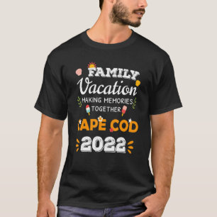 Camiseta Vacaciones familiares Cape Cod Haciendo Recuerdos