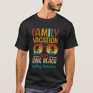 Camiseta Vacaciones familiares coincidentes en Long Beach C