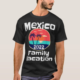 Camiseta Vacaciones Familiares Coincidentes Meico Escape a 