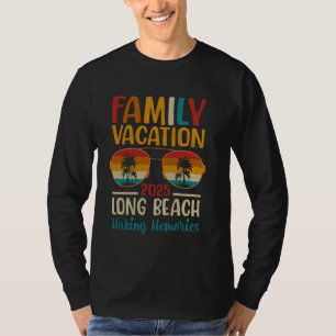 Camiseta Vacaciones Familiares Coordinadas en Long Beach Ca