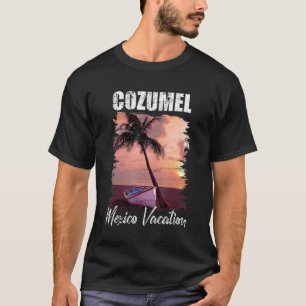 Camiseta Vacaciones Familiares Cozumel México 2022 Vintage