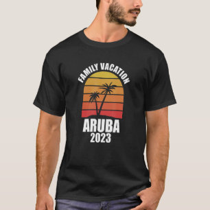 Camiseta Vacaciones familiares de Aruba 2023 Vacaciones gru