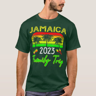 Camiseta Vacaciones familiares de Jamaica 2023