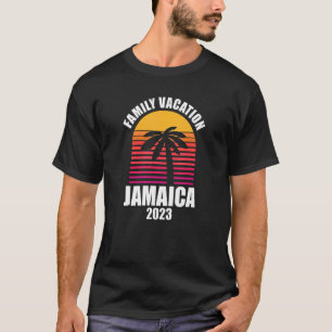 Camiseta Vacaciones familiares de Jamaica 2023 Vacaciones d