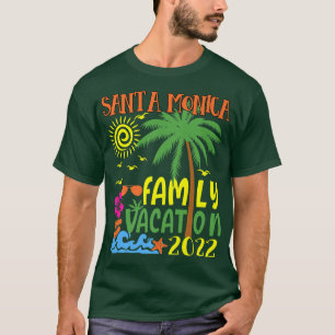 Camiseta Vacaciones familiares de la familia Santa Mónica 2