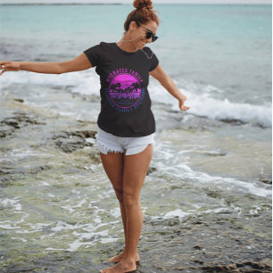 Camiseta Vacaciones familiares de los 60 en la playa de la 