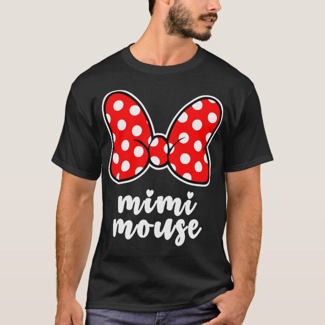 Camiseta Vacaciones familiares de mujeres Mimi Mouse (Anverso)