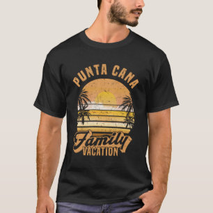 Camiseta Vacaciones familiares de Punta Cana 2022