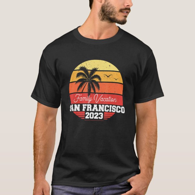 Camiseta Vacaciones familiares de San Francisco 2023 coinci (Anverso)
