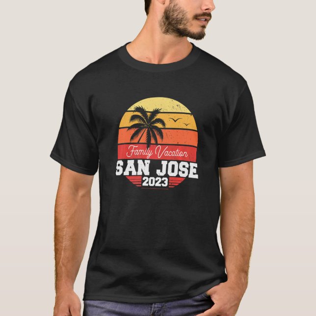 Camiseta Vacaciones familiares de San José 2023 Suma de vac (Anverso)