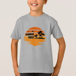 Camiseta Vacaciones familiares de Summer Vibes