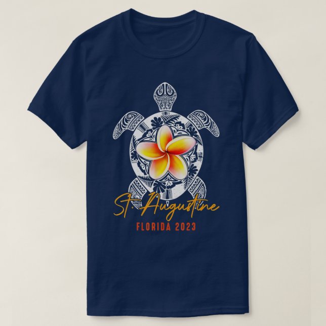 Camiseta Vacaciones familiares de tortugas marinas de St Au (Diseño del anverso)
