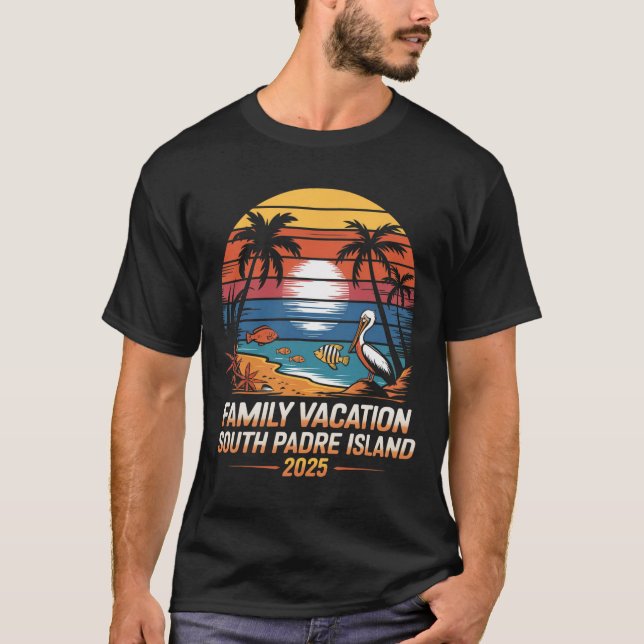 Camiseta Vacaciones Familiares de Vacaciones en Playa de Te (Anverso)