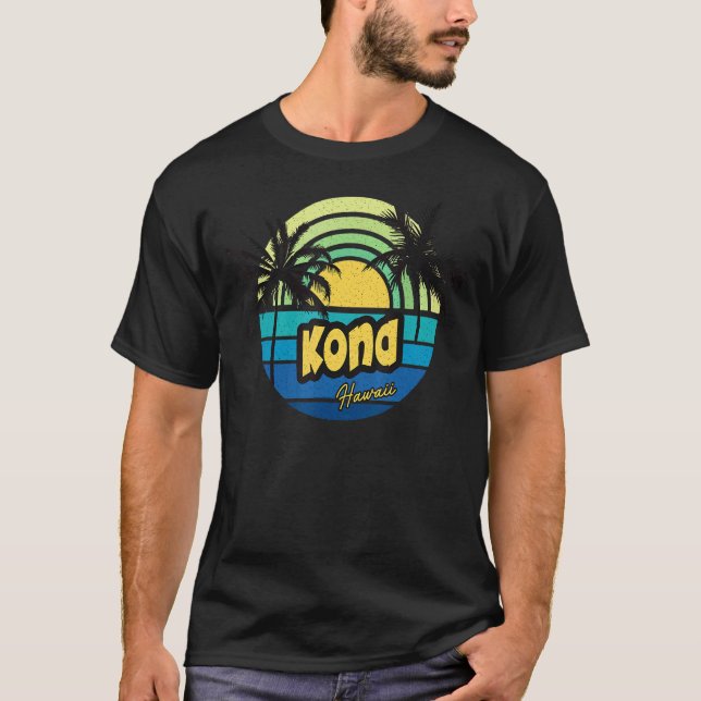 Camiseta Vacaciones familiares de verano en la isla Kona Ha (Anverso)